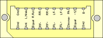 TEC Car Radio Stereo Audio Wiring Diagram Autoradio connector wire